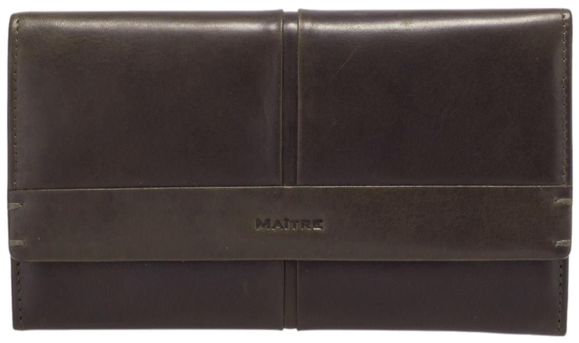 Maitre Damen Lederbörse Birkenfeld Dietburg Seal Brown