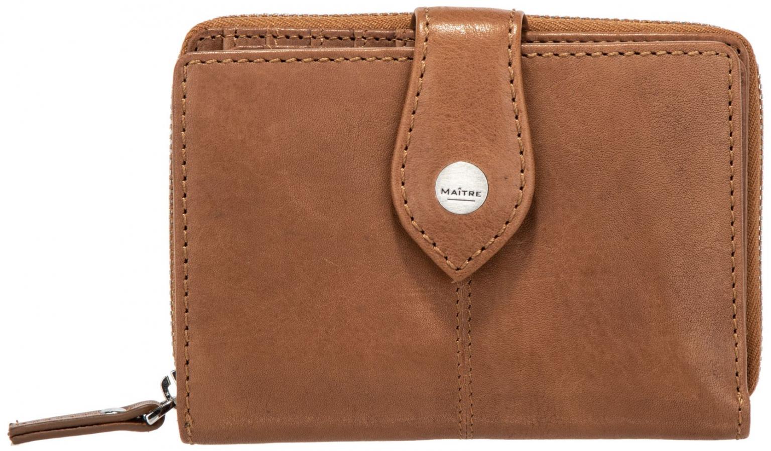 Maitre Damenbörse Lemberg Diethilde Cognac braun Leder 