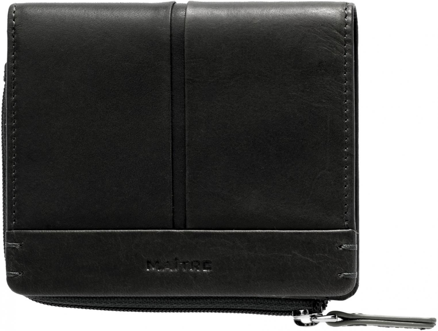 Maitre Damenbörse Small Birkenfeld Alberta Fettleder Vintage Black
