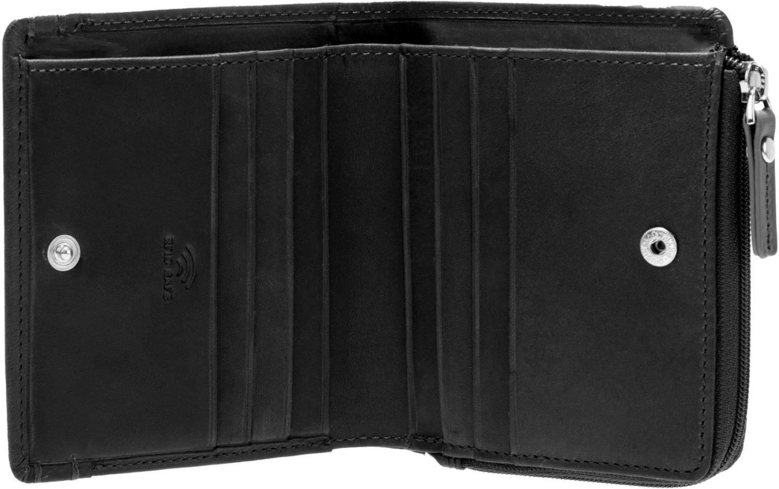 Maitre Damenbörse Small Birkenfeld Alberta Fettleder Vintage Black
