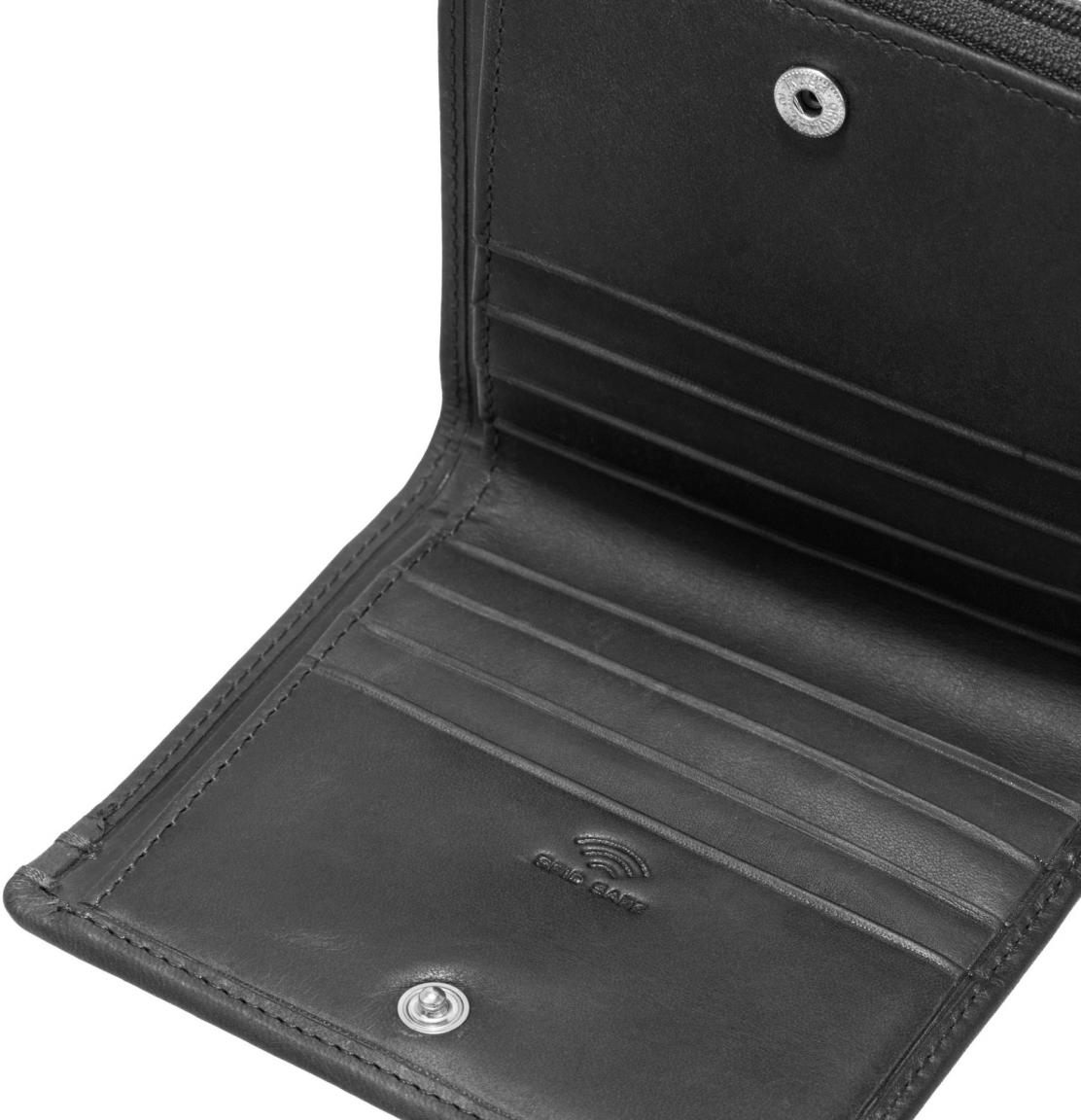 Maitre Damenbörse Small Birkenfeld Alberta Fettleder Vintage Black