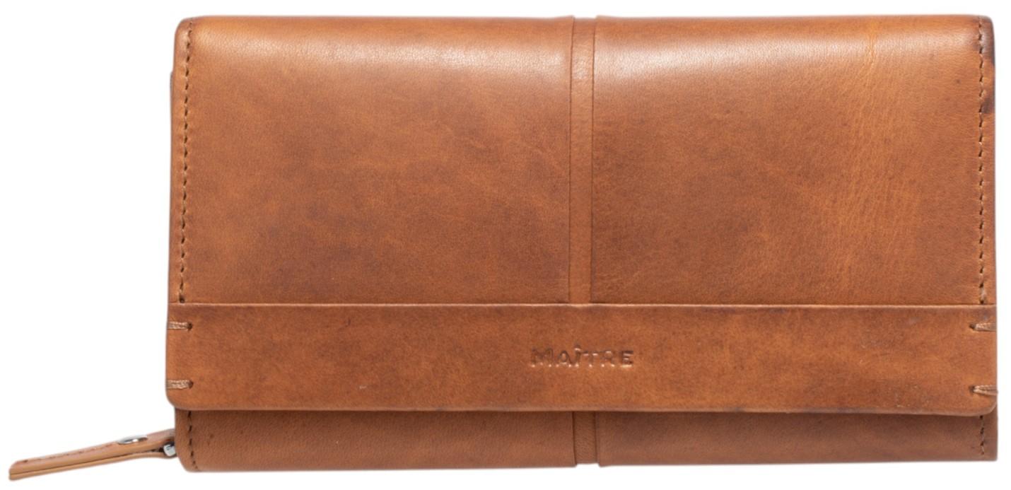 Maitre Geldbörse Birkenfeld Dilara Toffee Vintagelook Überschlag
