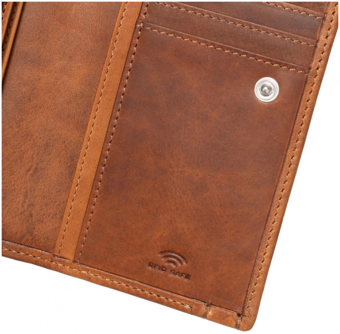 Maitre Geldbörse Birkenfeld Dilara Toffee Vintagelook Überschlag