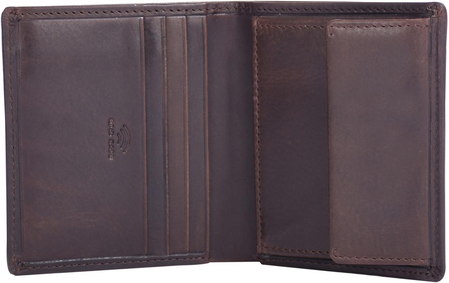 Maitre Habert Billfold SV3 Birkheim Dark Brown Datensicherheit 