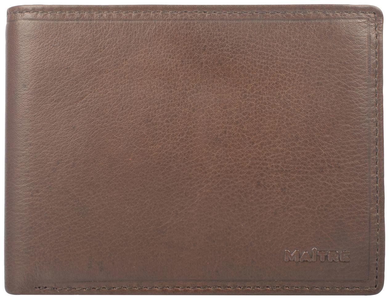 Maitre Herren Lederbörse Dunkelbraun Grumbach Galbert