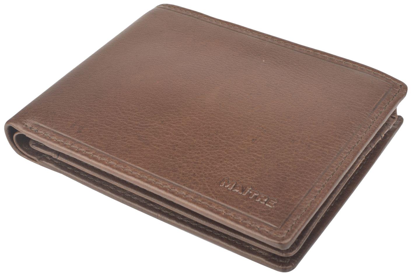 Maitre Herren Lederbörse Dunkelbraun Grumbach Galbert