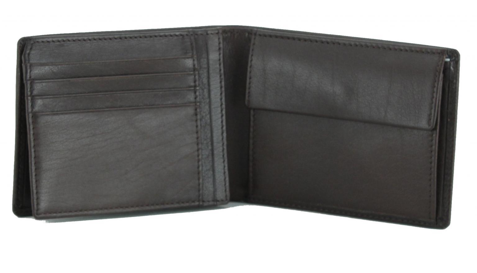 Maitre Herrenbörse F3 Galbert BillFold Querformat schwarz RFID