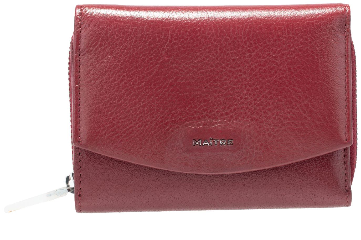 Maitre Klappbörse Dagrete Leisel Dark red Datenschutz
