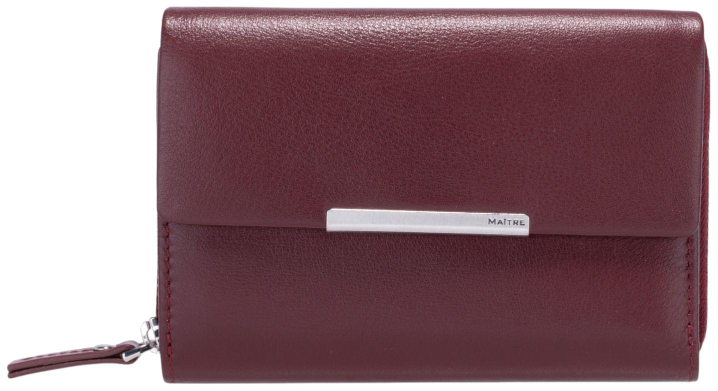 Maitre Lederportemonnaie Dagrete Belg Serie Dark Red