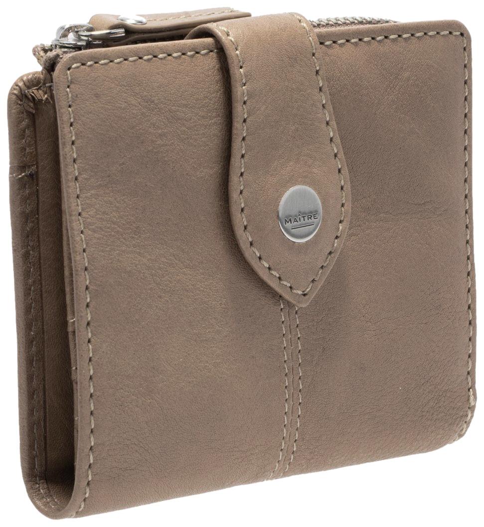 Maitre Lemberg Alberta Lederbörse schmal Midblue