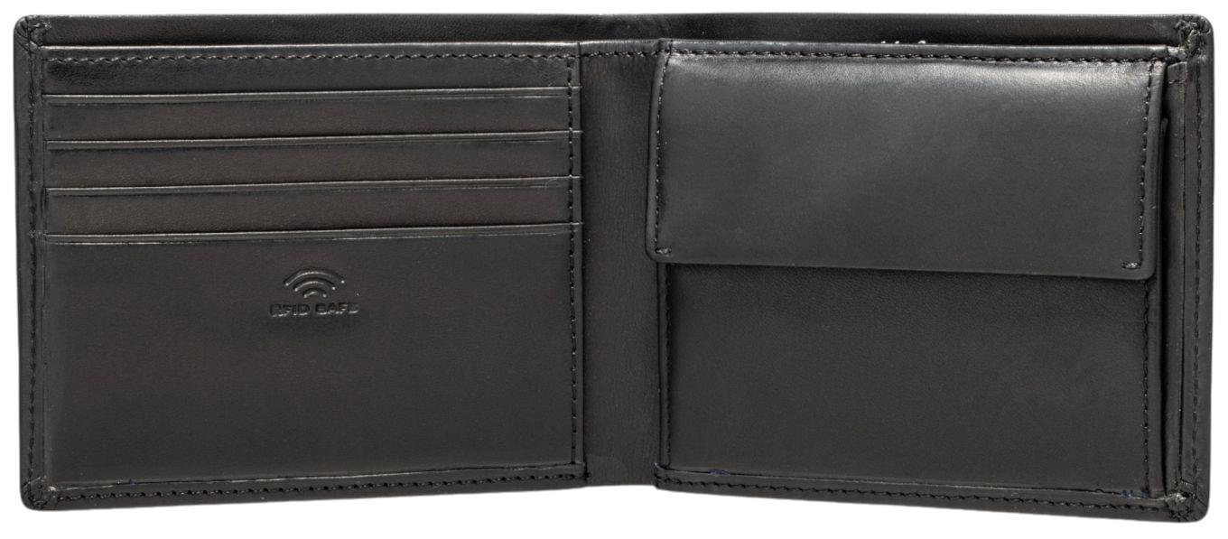 Maitre Minibörse Dietwald Birkheim Fettleder Black Matt