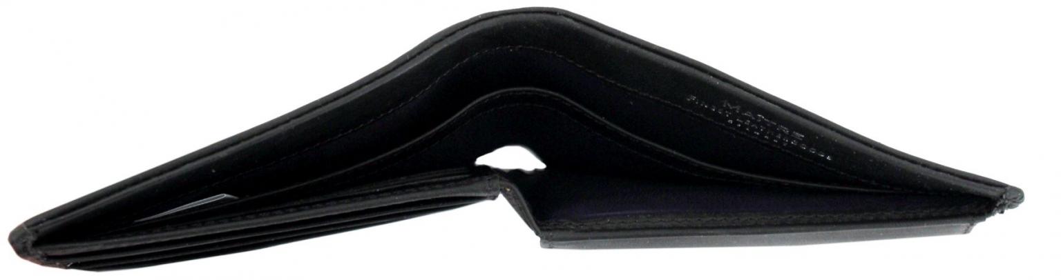 Maitre Minibörse Dietwald Birkheim Fettleder Black Matt