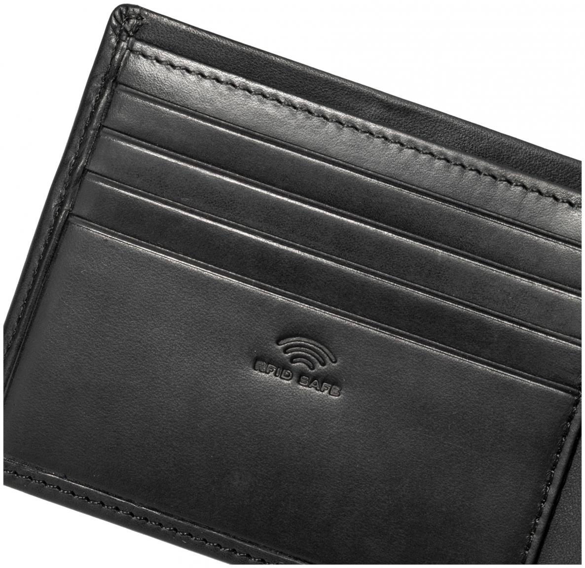 Maitre Minibörse Dietwald Birkheim Fettleder Black Matt