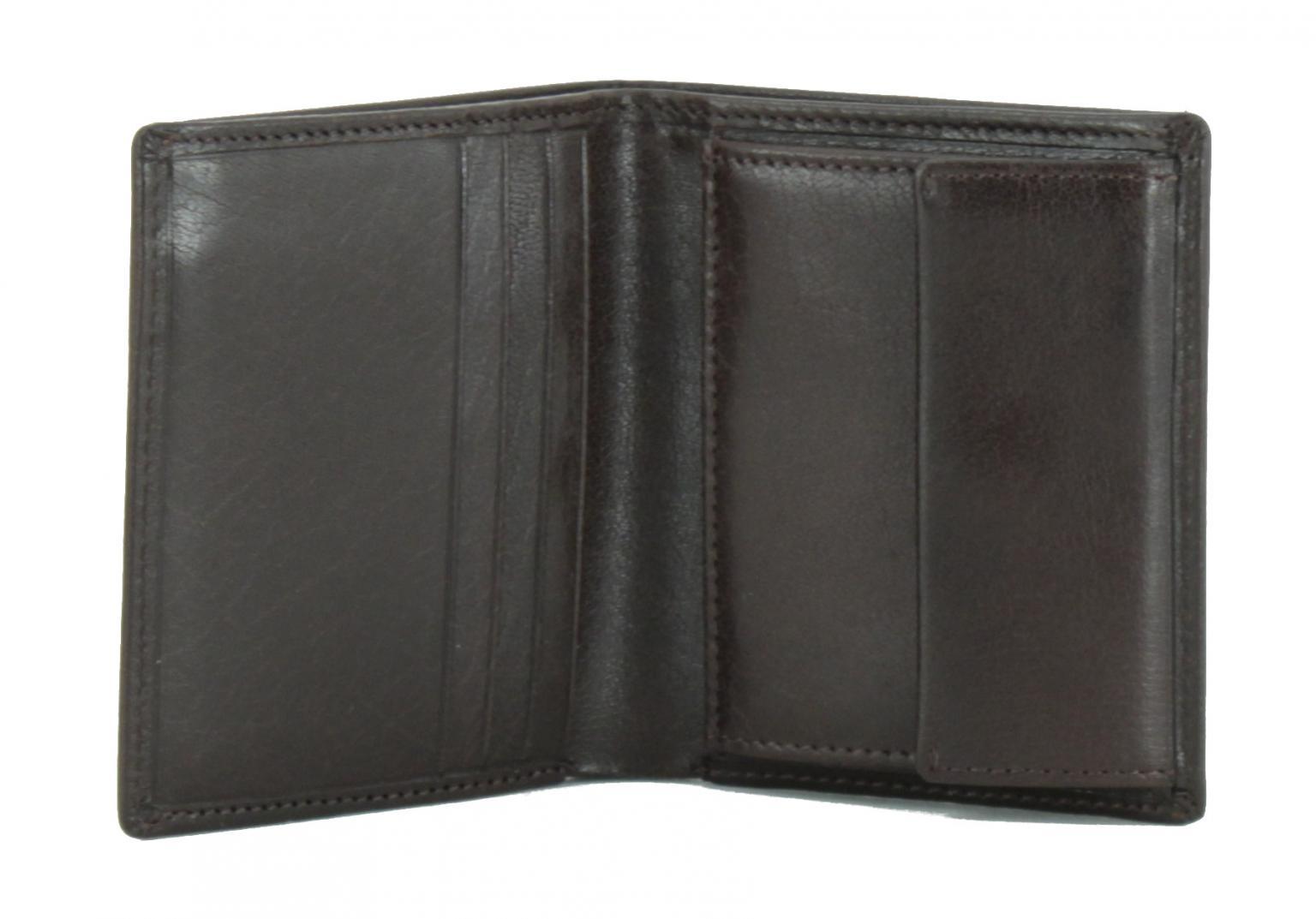 Maitre bruschied Habert BillFold dunkelbraun Herrenbrieftasche