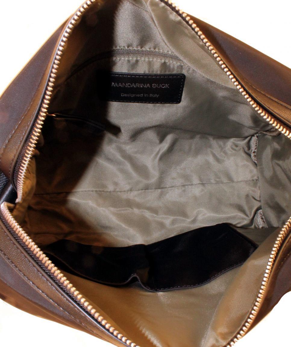 Mandarina Duck Hunter Crossover Nylontasche Taupe