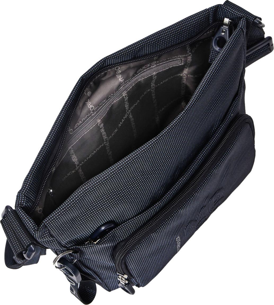 Mandarina Duck MD20 Schultertasche Iceberg Green hellgrün schimmernd