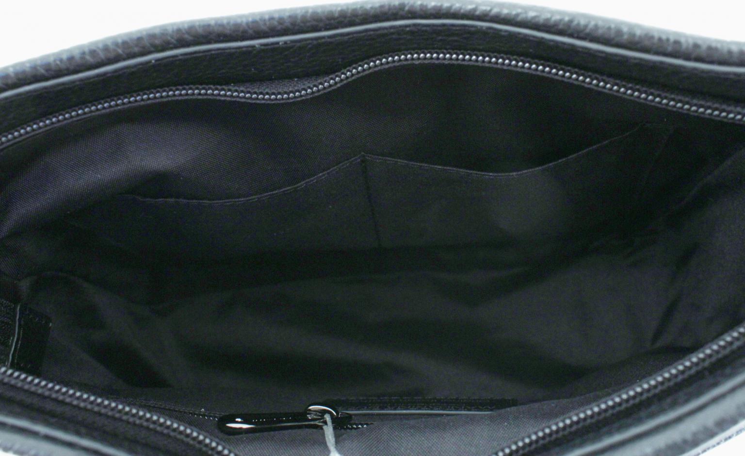 Mandarina Duck Mellow Leather Crossover Umhängetasche schwarz