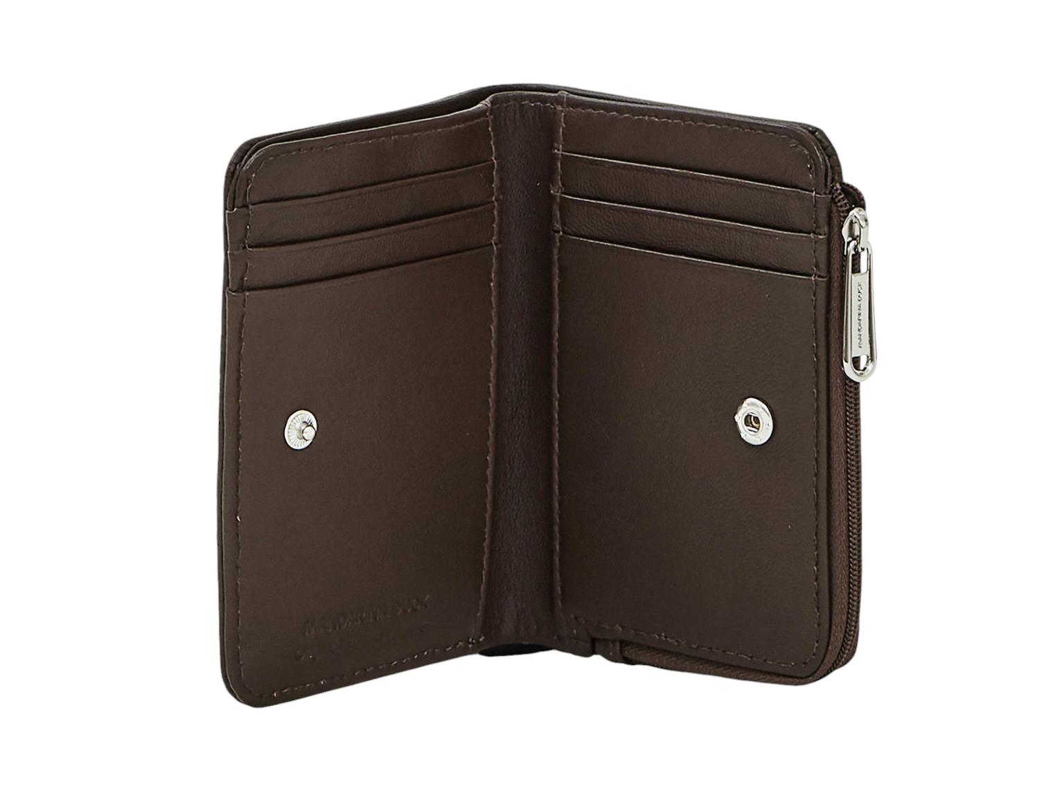 Mandarina Duck Mellow Leather Geldbörse Espresso - Dunkelbraun