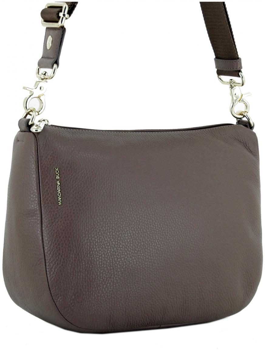 Mandarina Duck Mellow Leather Schultertasche Hobo lila Balsamic