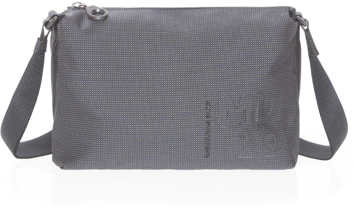 Mandarina Duck Schultertasche dreigeteilt dunkelgrau MD20 Pochette