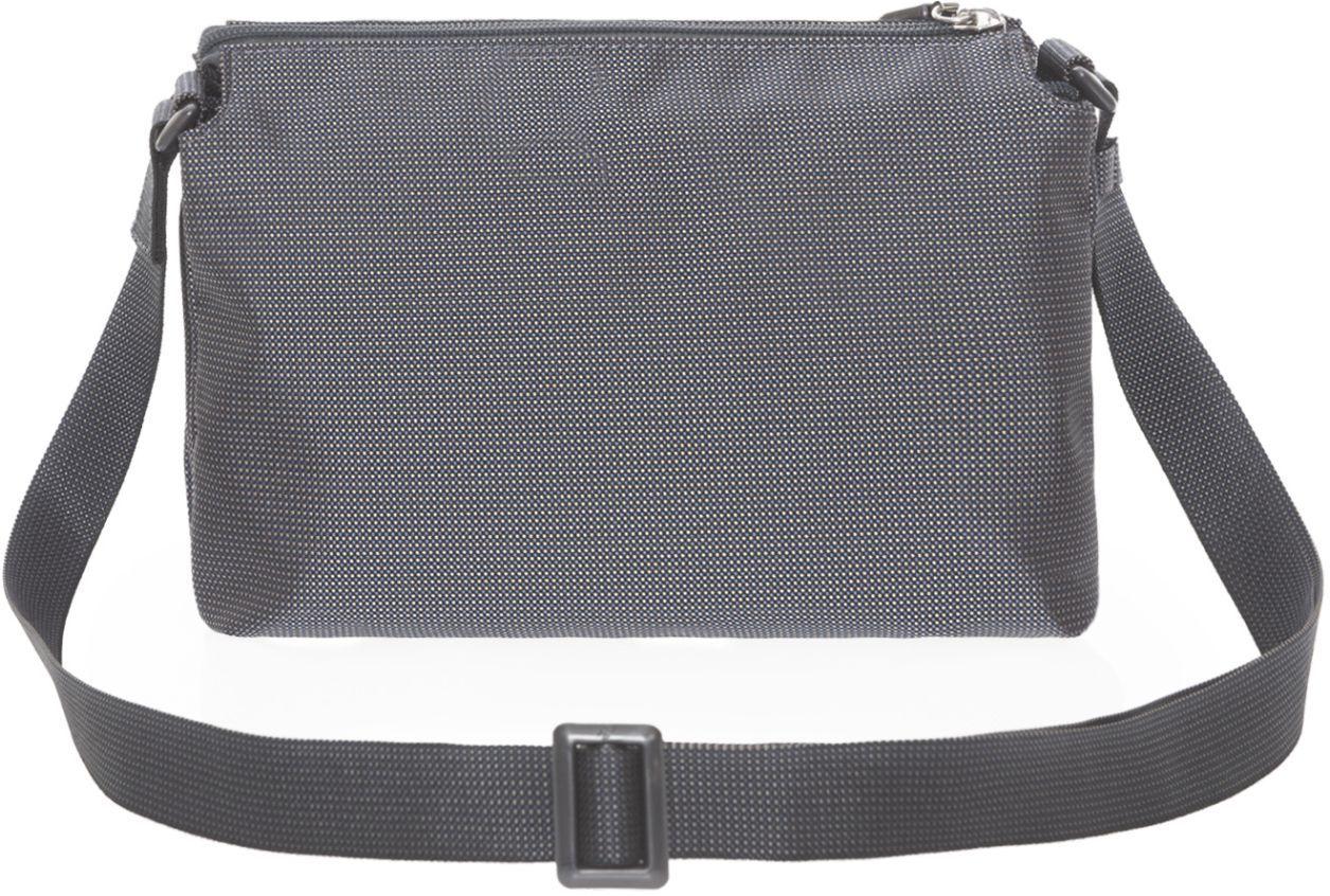 Mandarina Duck Schultertasche dreigeteilt dunkelgrau MD20 Pochette