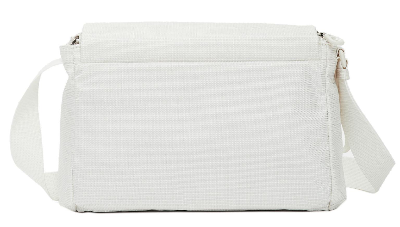 Mandarina Duck Überschlagtasche MD20 Messenger Latte cremeweiß schimmernd