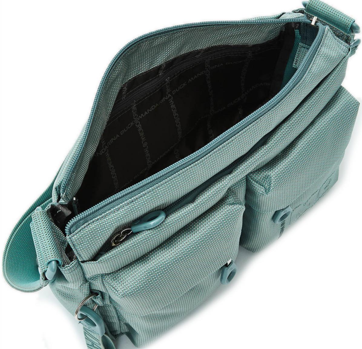 Mandarina Duck Umhängetasche hellgrün MD20 Crossover Iceberg Green