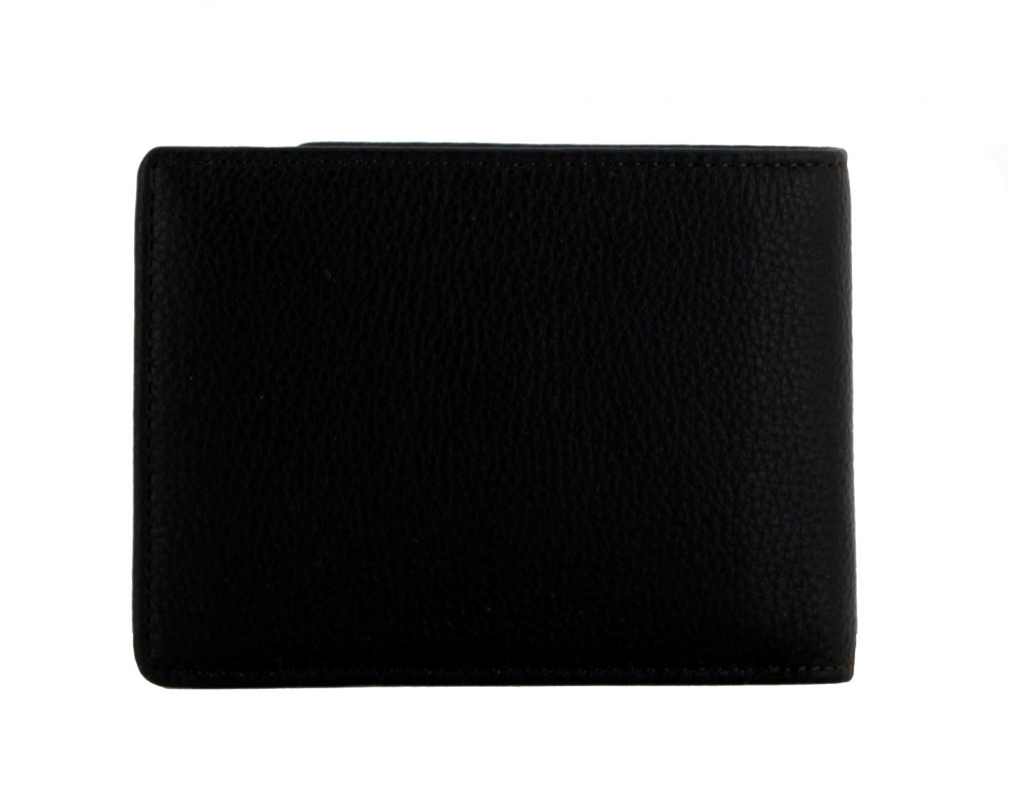 MarcO Polo Herren Geldtasche Pete Querformat Leder schwarz