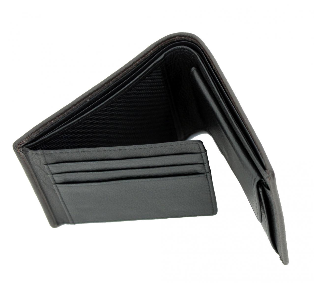 MarcO Polo Herren Geldtasche Pete Querformat Leder schwarz