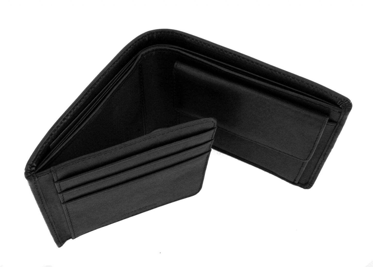 Marc`O Polo Herren Geldtasche Querformat schwarz