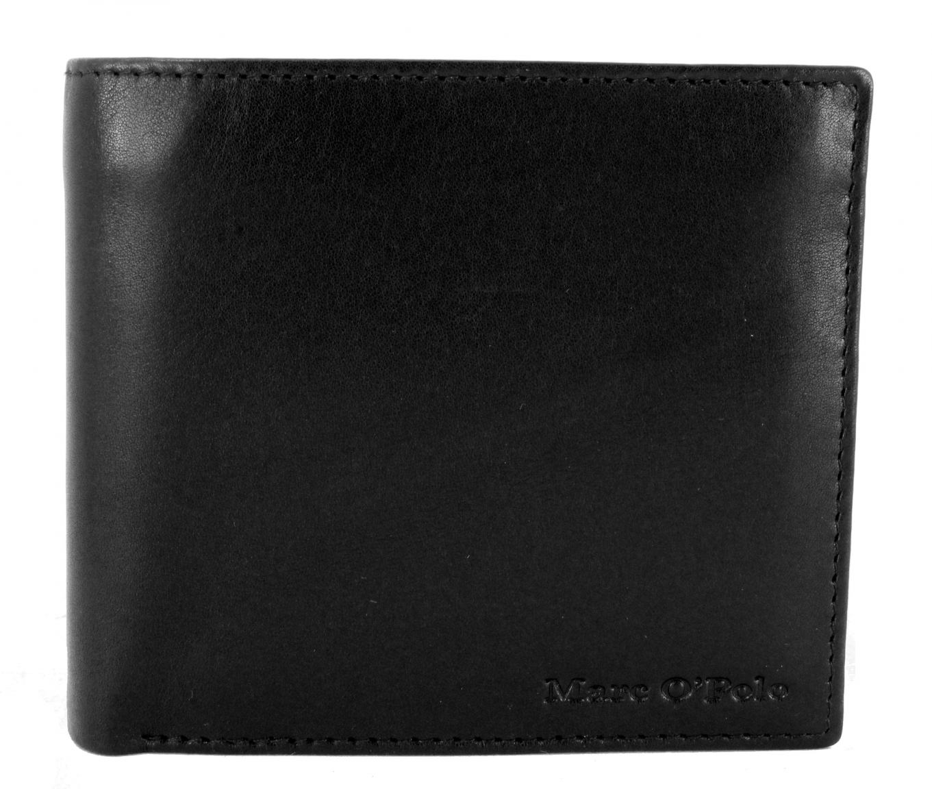 Marc`O Polo Herrenbörse Large Classic Leder schwarz