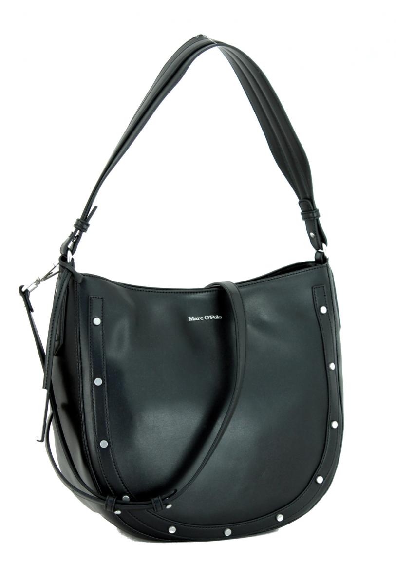 Marc OPolo Hobo Bag Madelyn Black schwarz Nietendekor