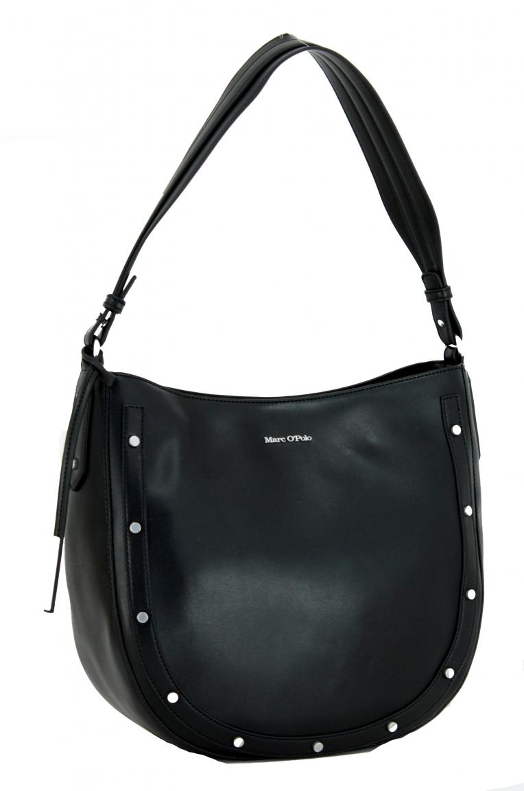 Marc OPolo Hobo Bag Madelyn Black schwarz Nietendekor