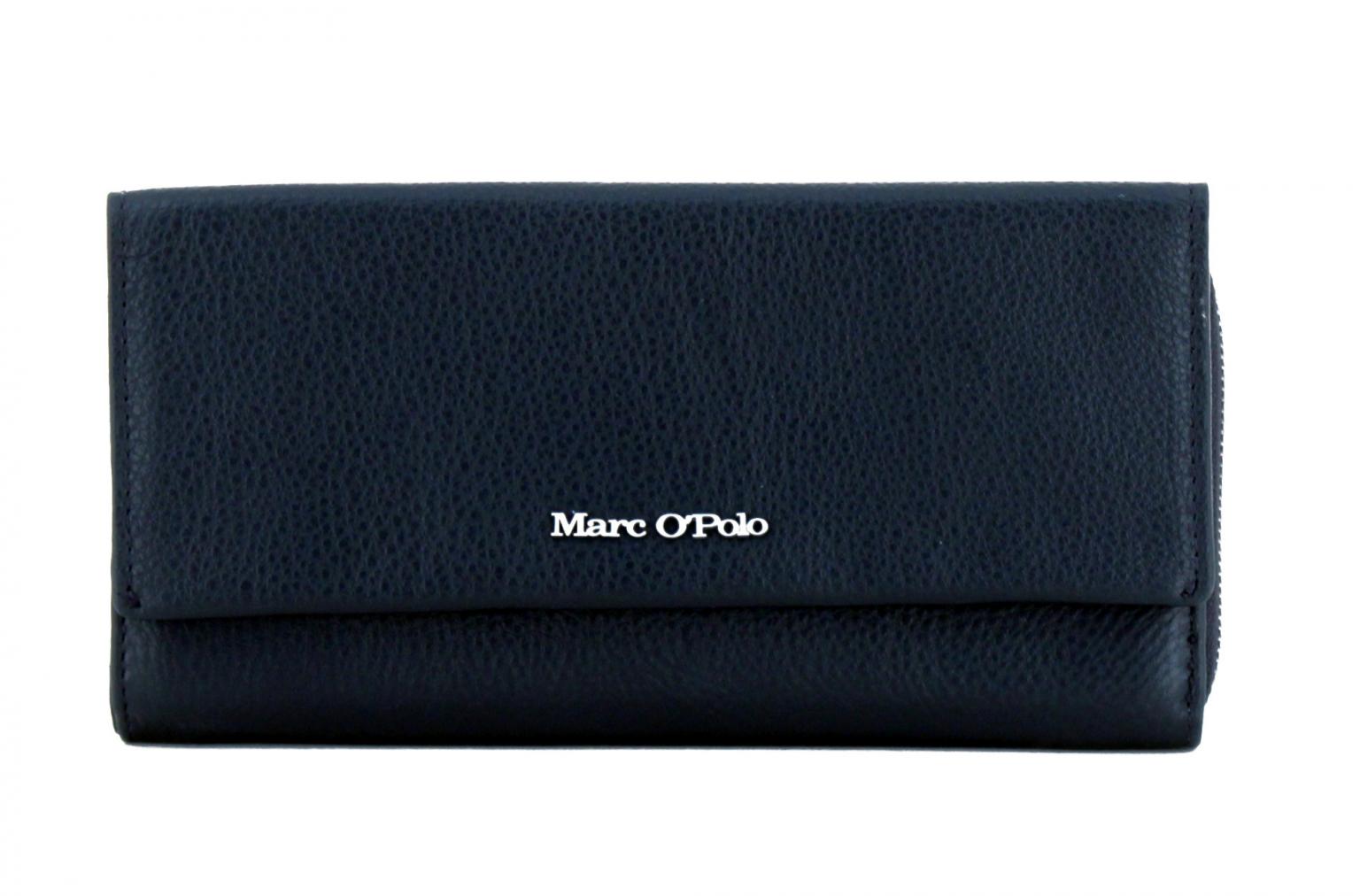 Marc OPolo Ledergeldtasche Inja True Navy dunkelblau