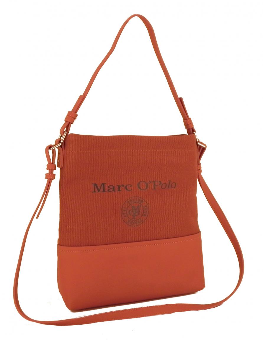 Marc OPolo Schultertasche Stoff Canvas dusty pink coral