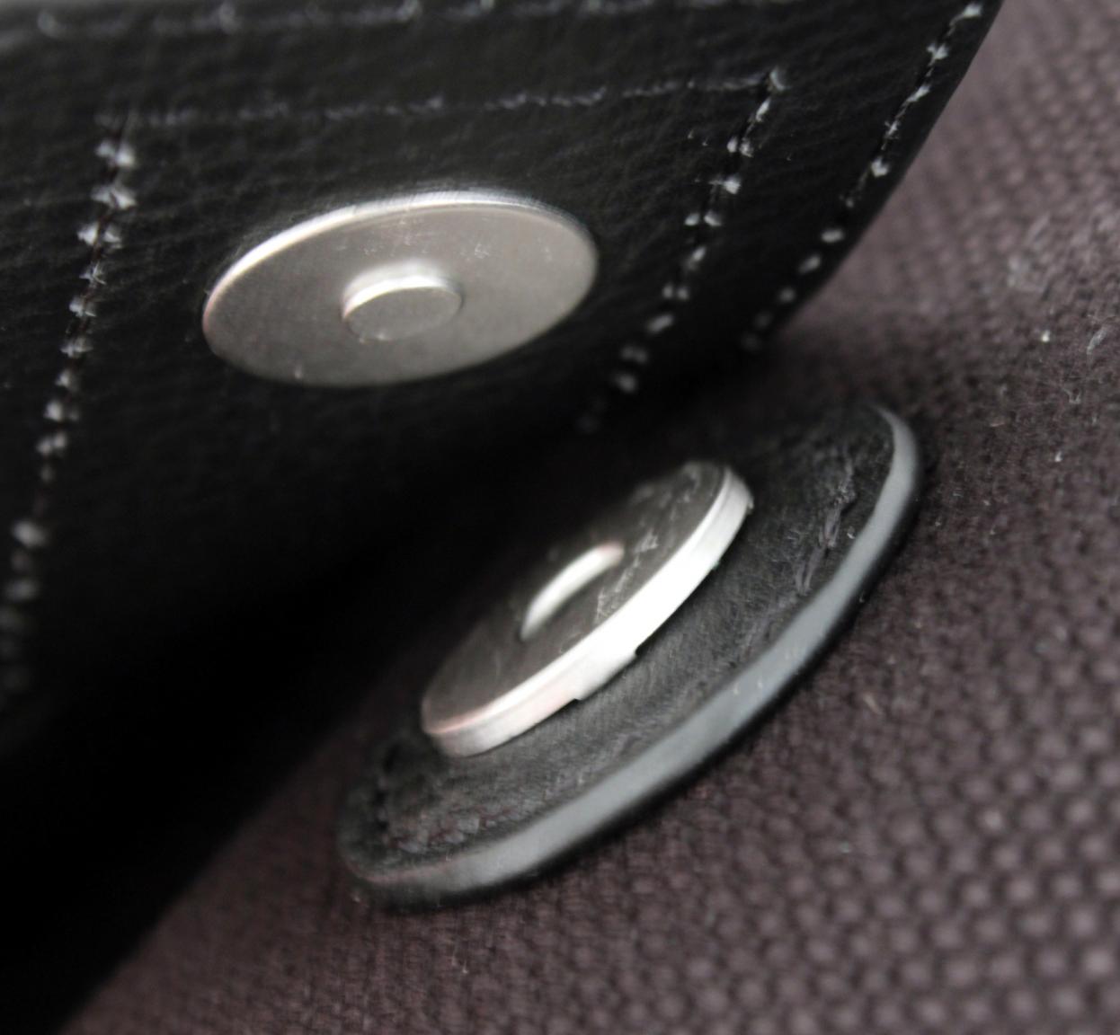 Marc OPolo Shoppertasche Stoff Canvas Leder Fransen schwarz