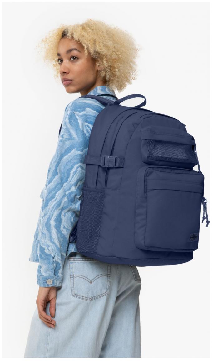 Marinelook Tagesrucksack Schule Eastpak Double Pro Boat Navy