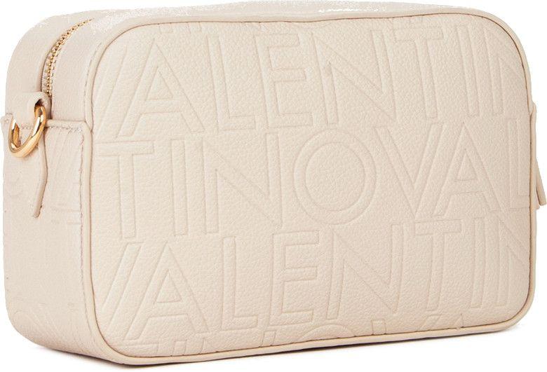 Mario Valentino Kameratasche Pansy elegant Prägung taupe