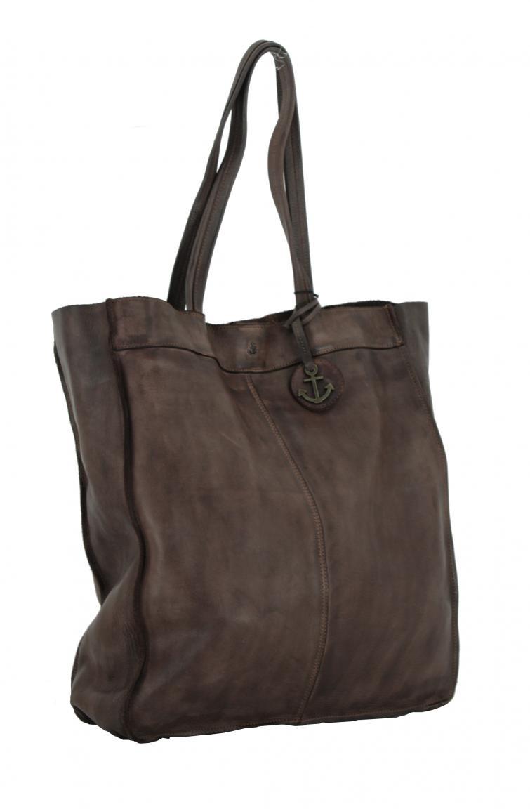 Maxi-Shopper Elbe2 Harbour2nd Brown braun Leder