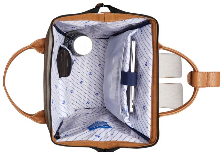 Maxibackpack hellbeige Cabaia Adventurer Large Wechseltasche Arequipa