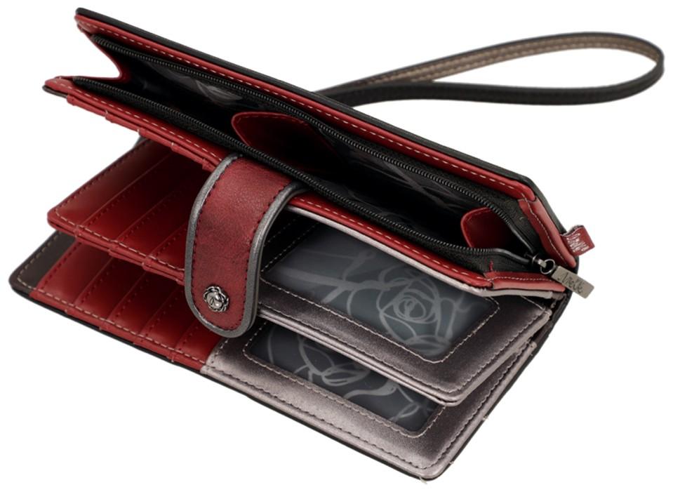 Medium Damenbörse mit Riegel Anekke Mademoiselle Eco Friendly