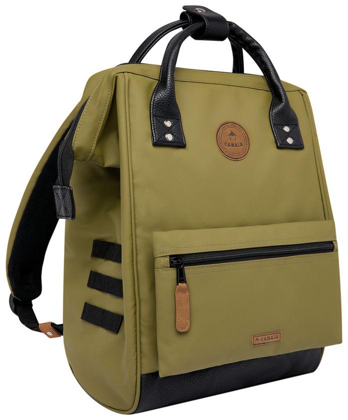 Medium Daypack Cabaia khaki Grenoble Adventurer beschichtet Fahrräder
