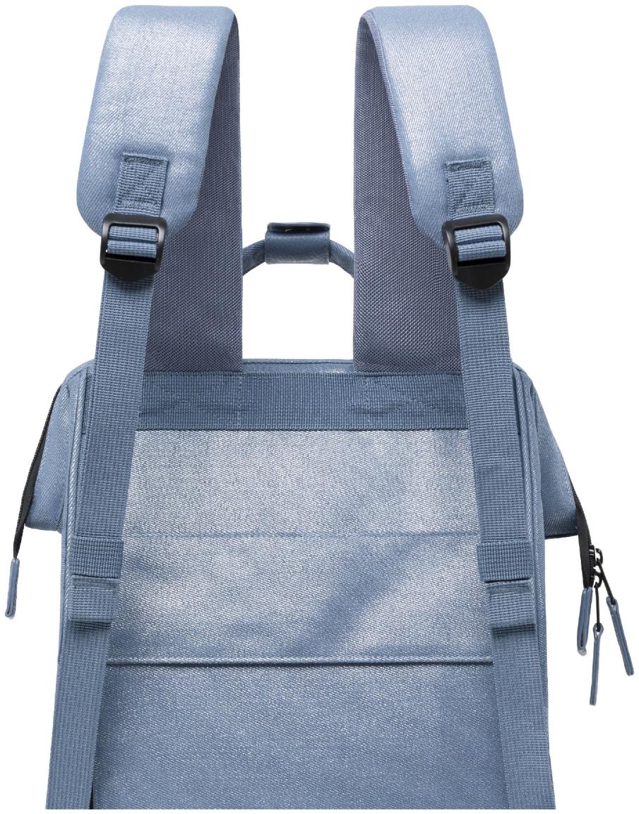 Medium Outdoorrucksack Cabaia Adventurer blau Davos schimmernd Molle
