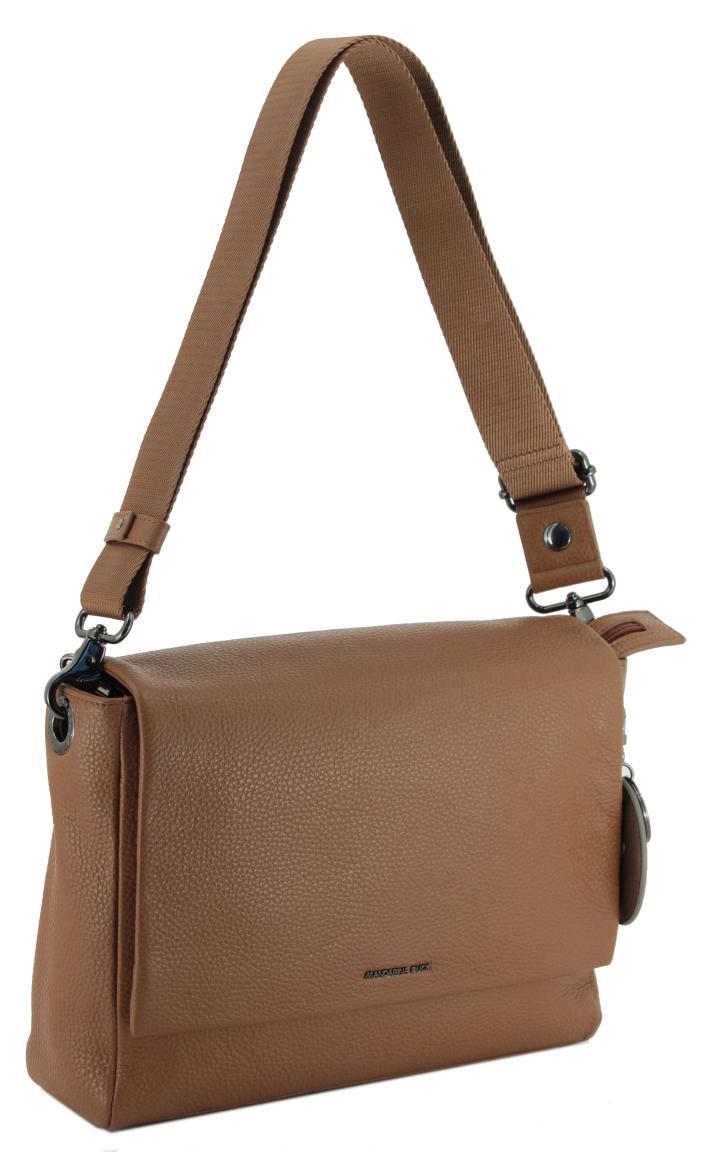 Messenger Bag Mandarina Duck Mellow Leather Indian Tan braun Umhängetasche