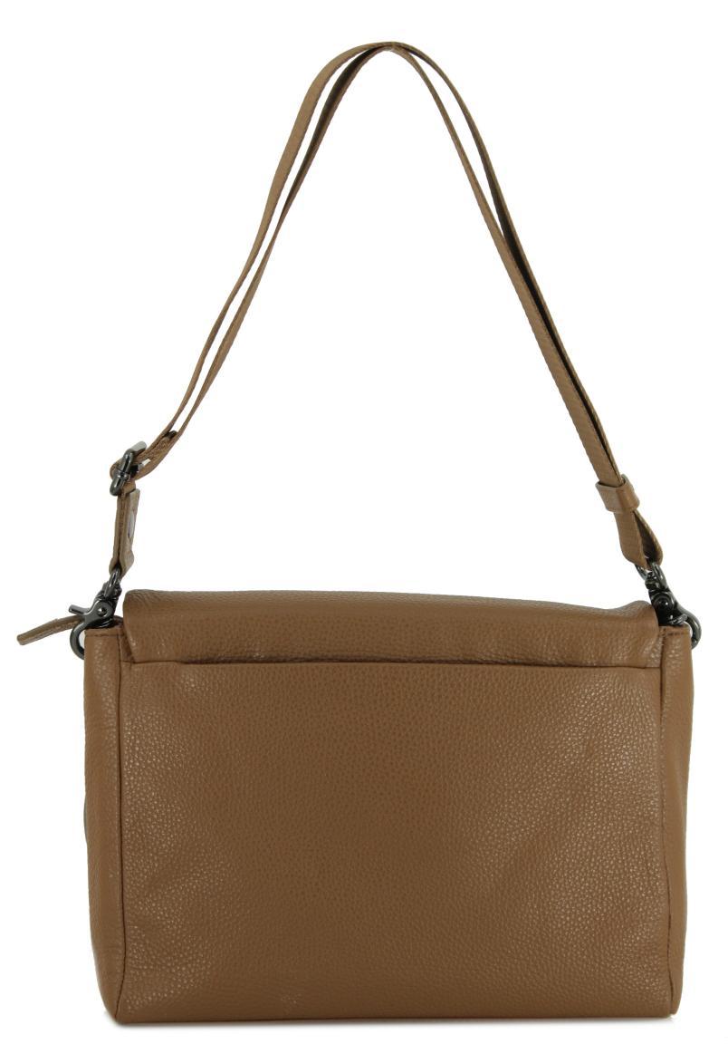 Messenger Bag Mandarina Duck Mellow Leather Indian Tan braun Umhängetasche