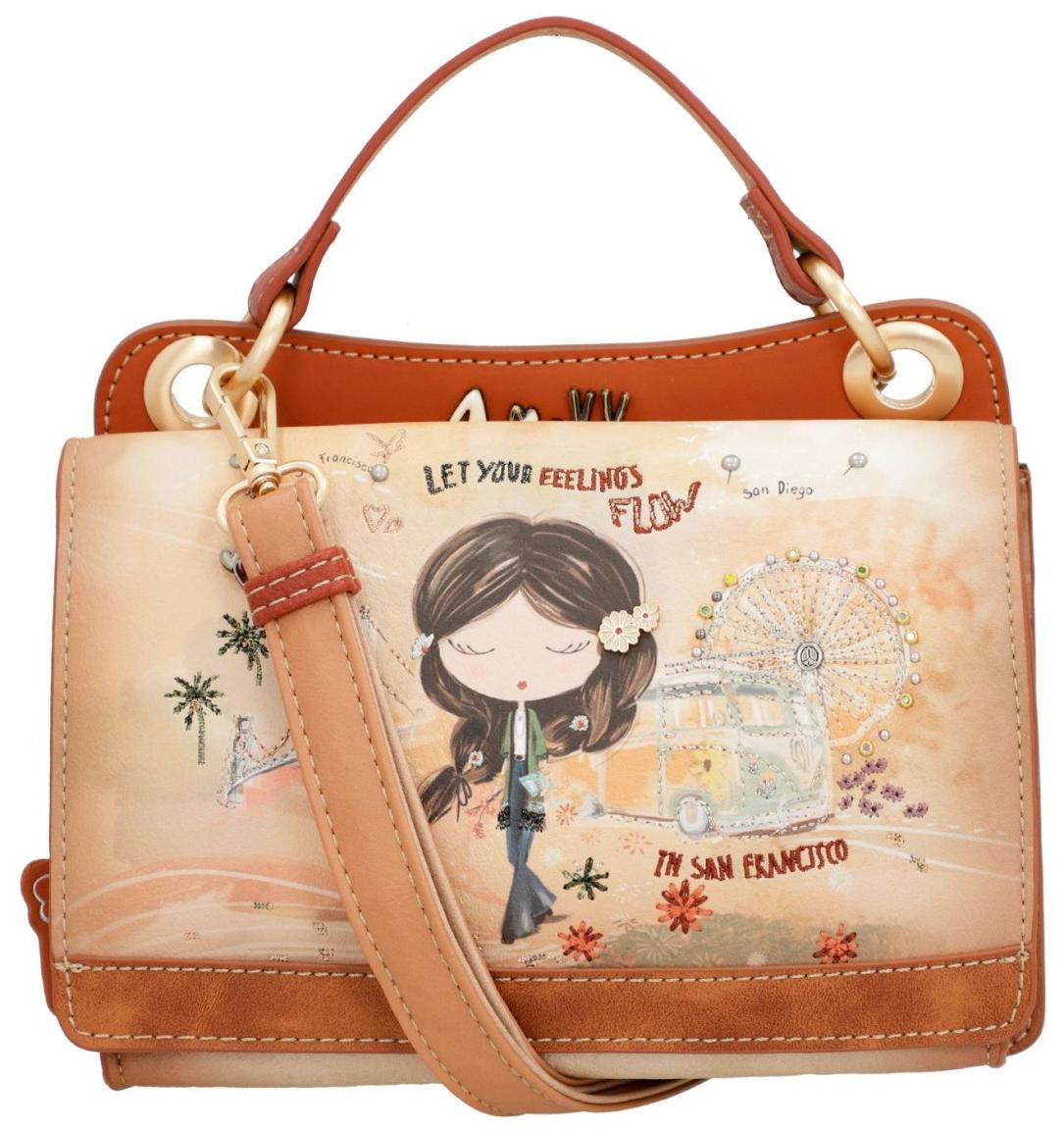 Microbag Anekke Peace and Love Camel Crossover