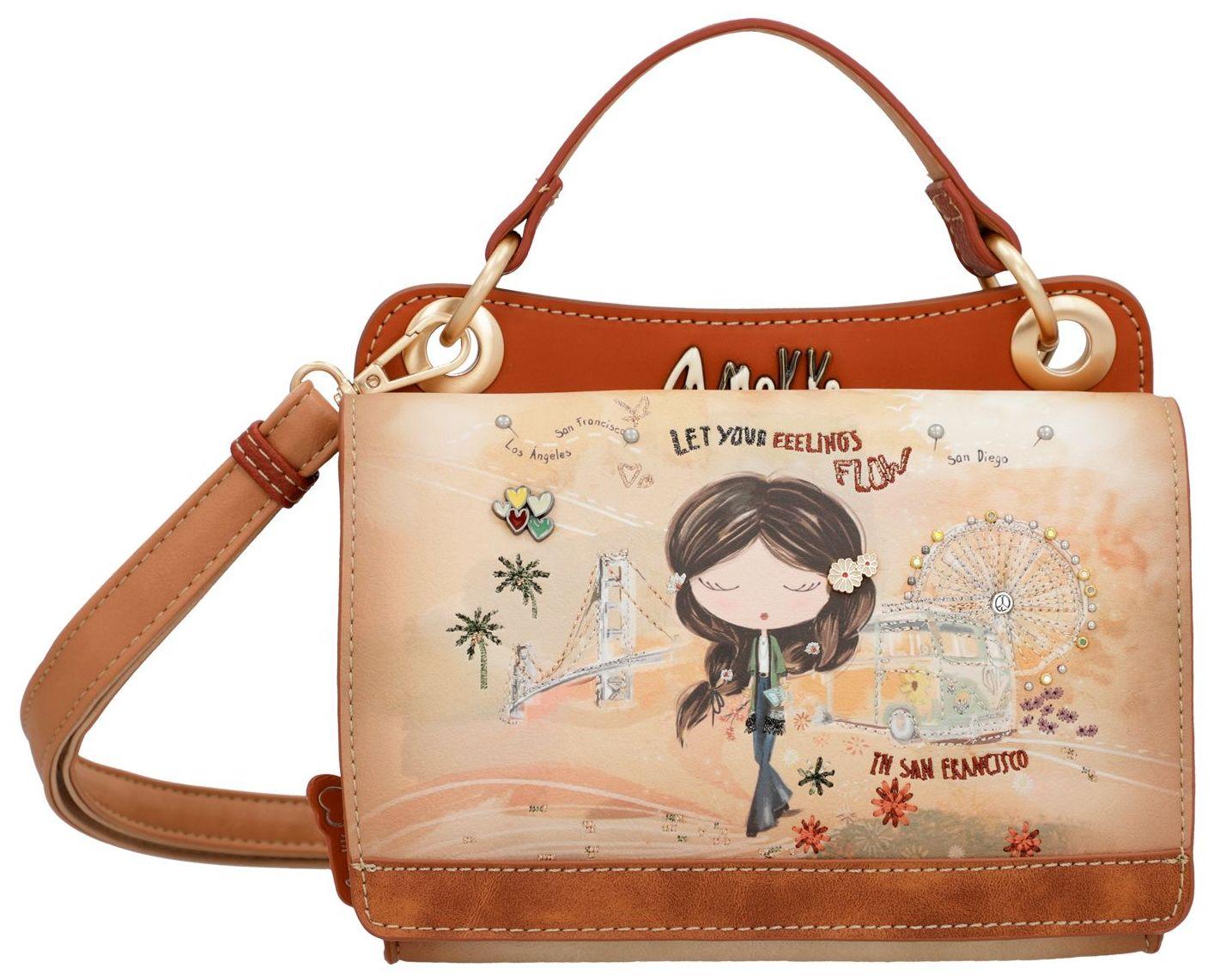 Microbag Anekke Peace and Love Camel Crossover