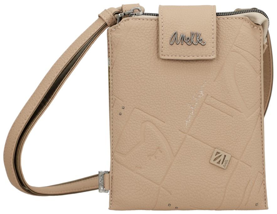 Mini Crossbodybag Handytasche ANEKKE Evolution Real Taupe