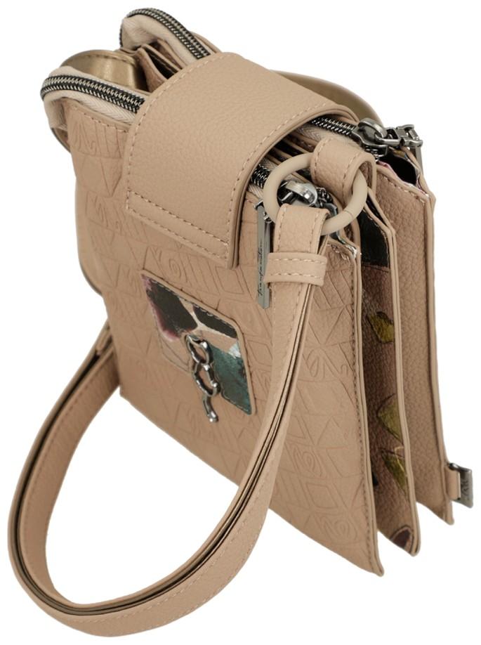 Mini Crossbodybag Handytasche ANEKKE Evolution Real Taupe