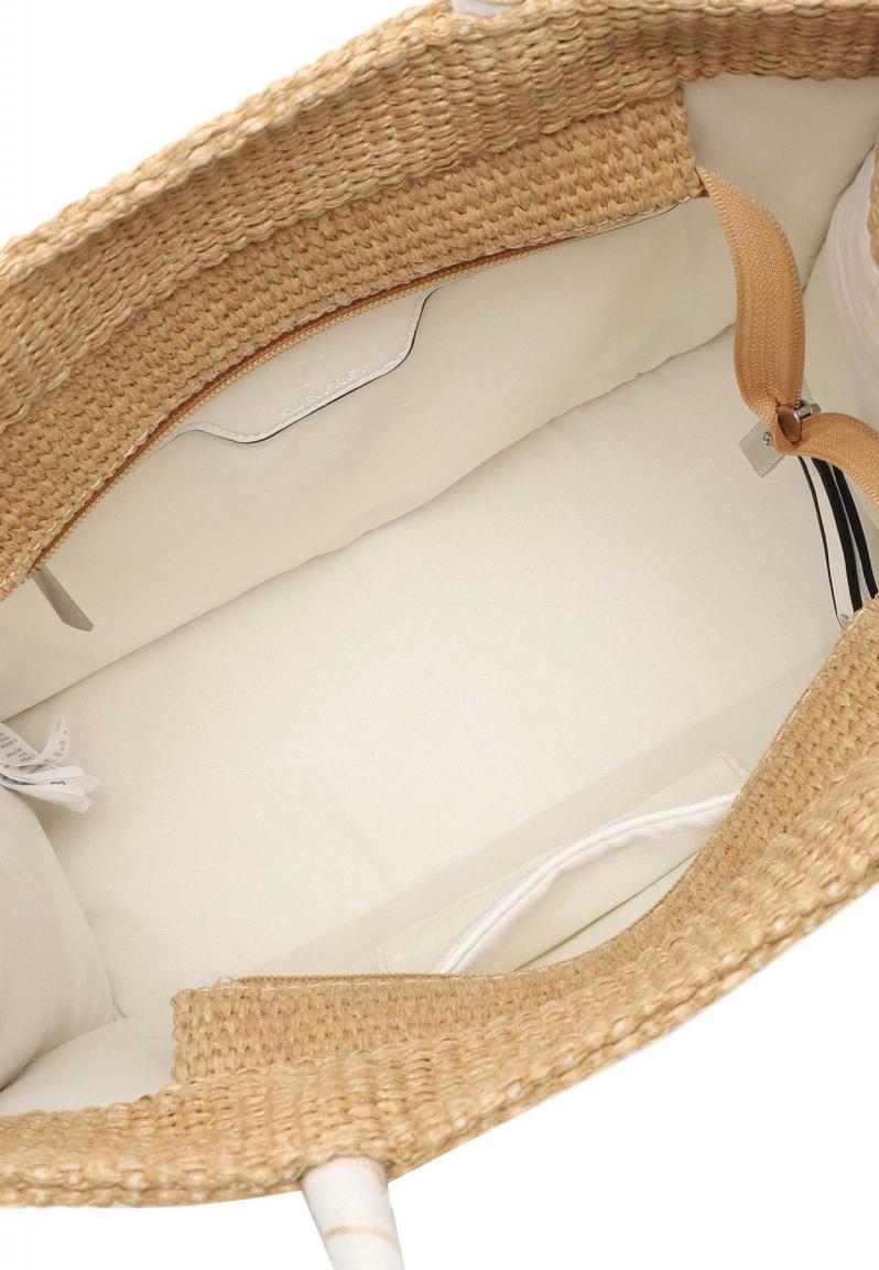 Mini Shopper Kirsty Suri Frey Weiß Kombi Naturton 